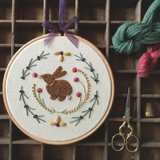 Beginners Short Course In Crewel "Time Of Plenty"