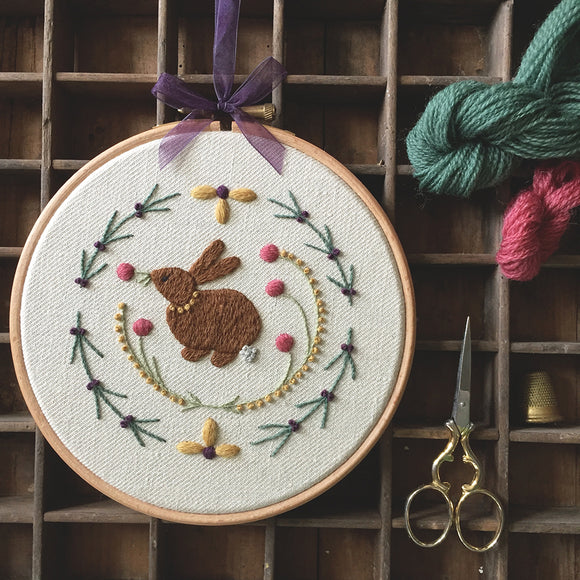 Beginners Short Course In Crewel "Time Of Plenty"