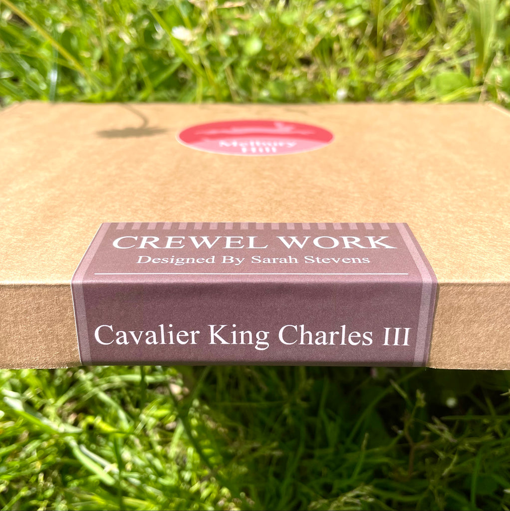 Cavalier King Charles III Crewel Kit