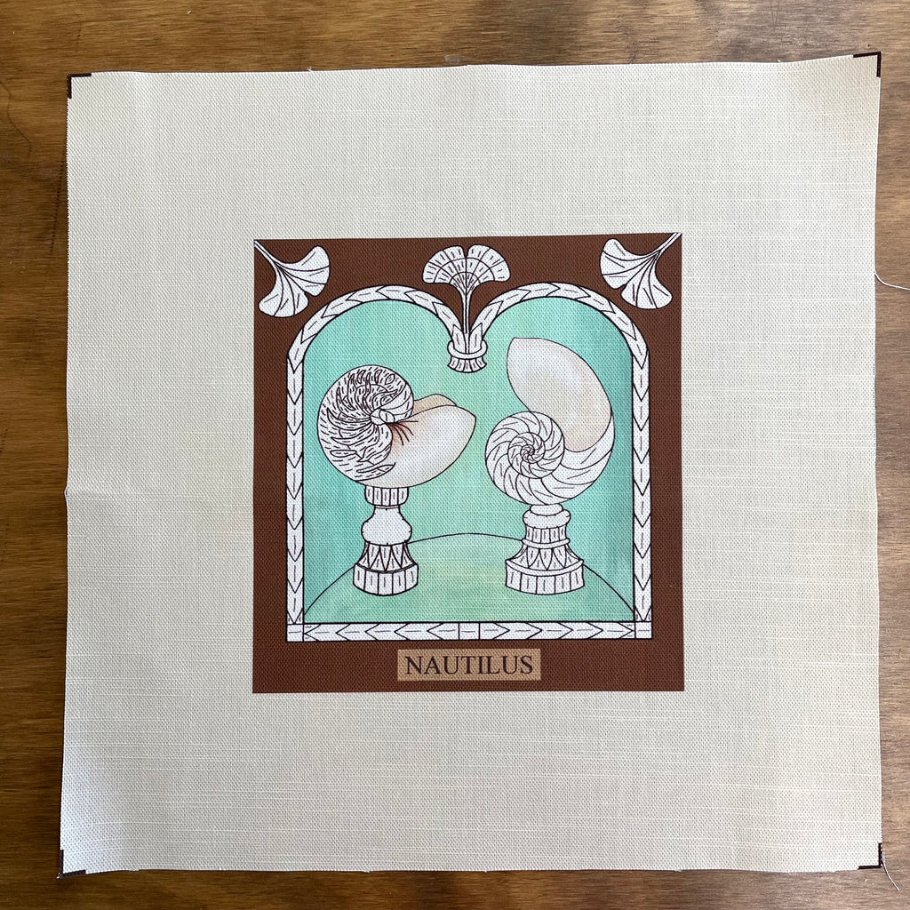 Crewel Work Embroidery Kit, The Curio Cabinet