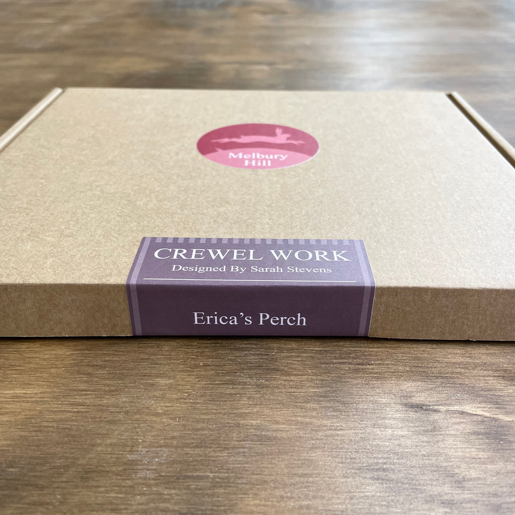 Crewel Work Jacobean Embroidery Kit, Erica's Perch