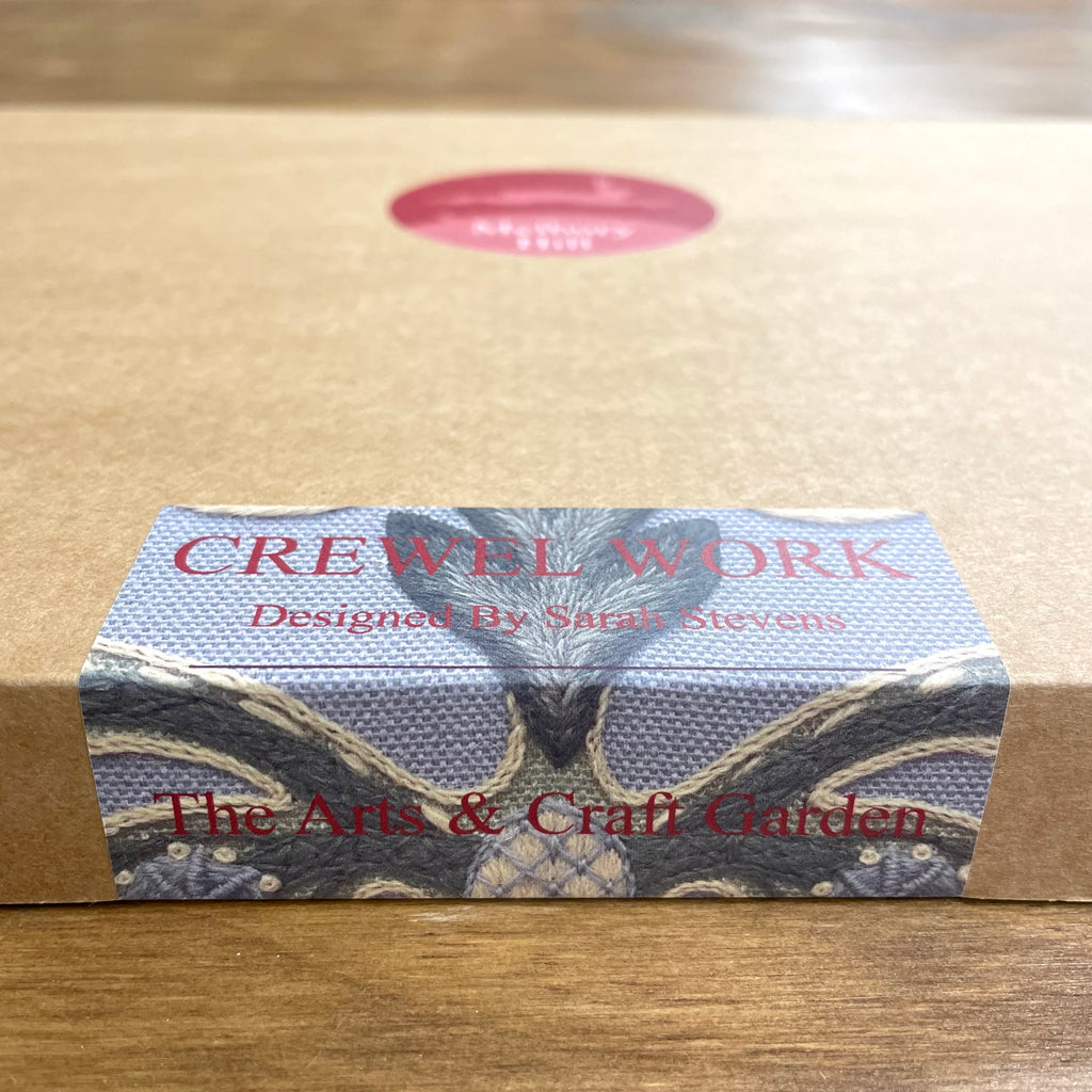 Crewel Work Embroidery Kit, 'The Arts & Craft Garden'