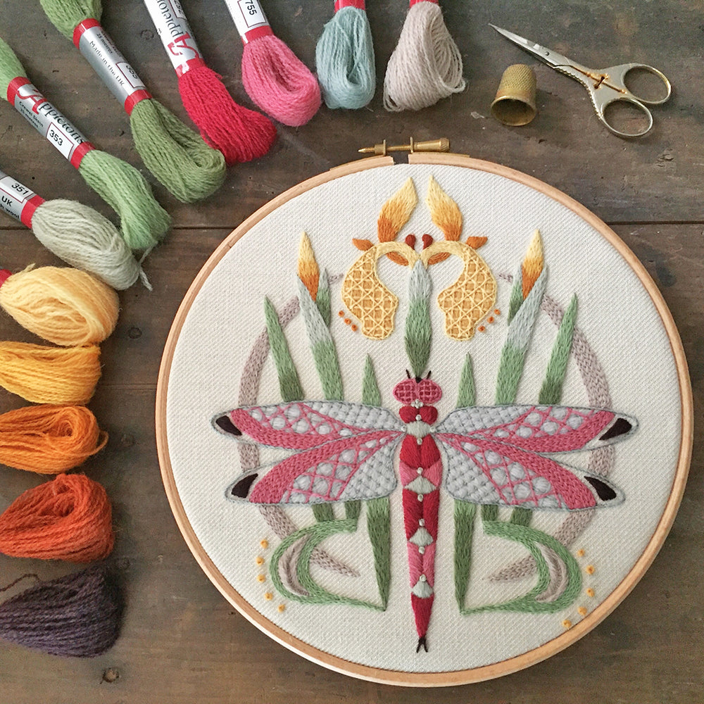 Crewel Embroidery Kit A Halcyon Day