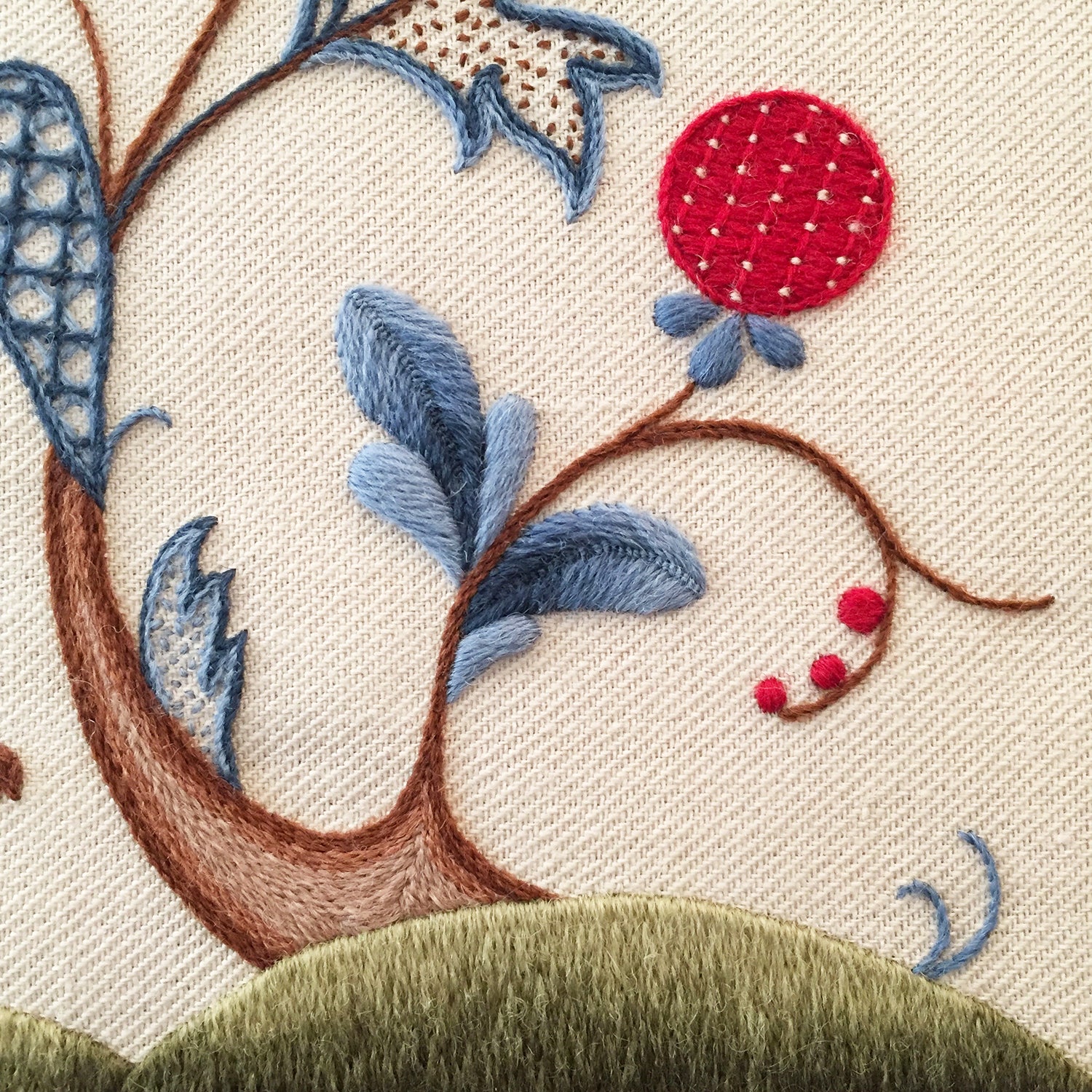 Jacobean Rabbit Crewel Work Jacobean Embroidery Kit, A Rabbit Summer - Melbury Hill