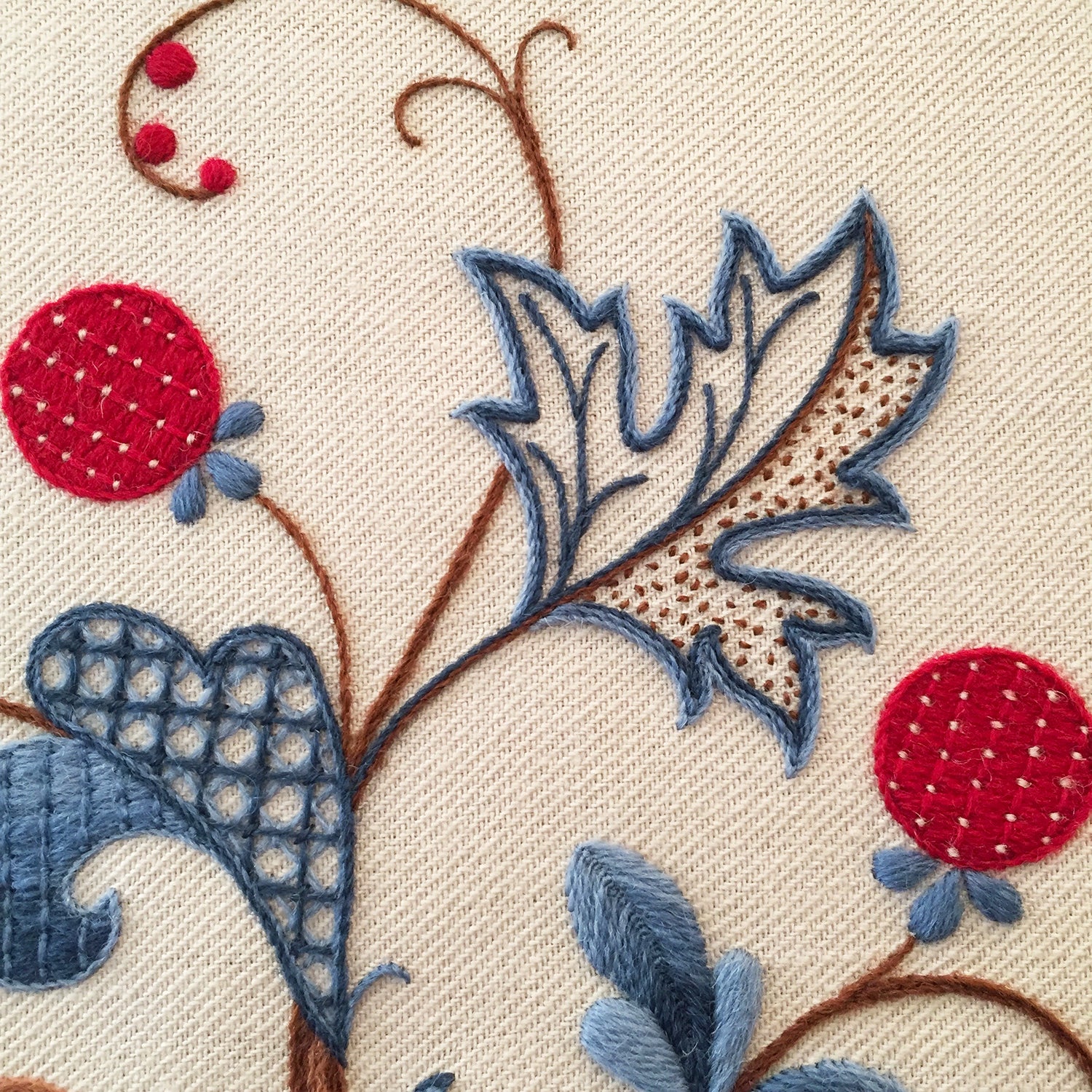 Jacobean Rabbit Crewel Work Jacobean Embroidery Kit, A Rabbit Summer - Melbury Hill