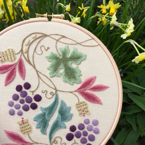 Crewel Insects Crewel Work Embroidery Kits - Melbury Hill
