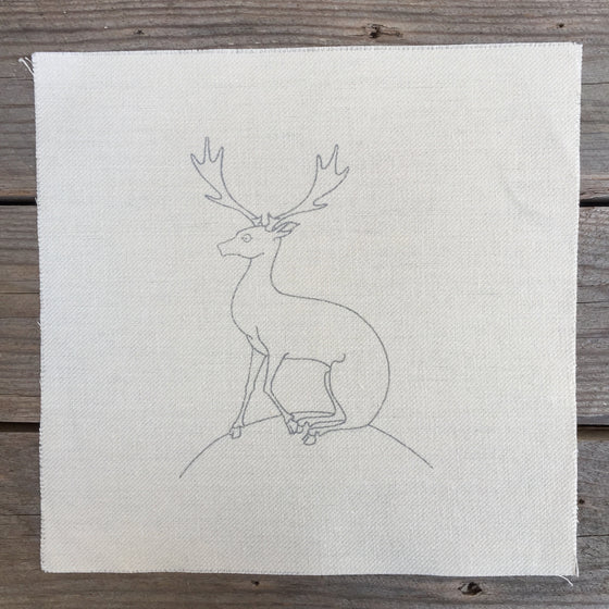 Heritage Range (Animals) Deer Printed Linen