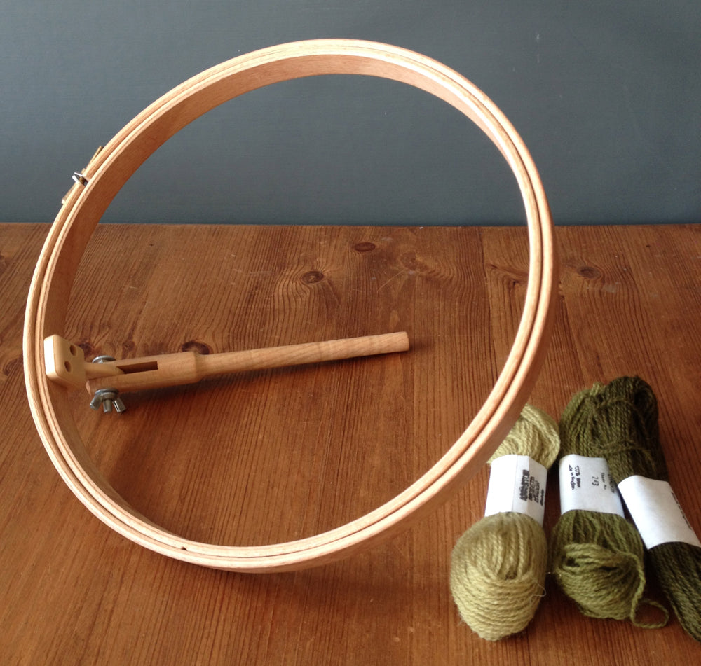 Embroidery Hoop With Stalk 10inch, 25cm